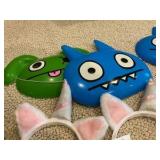 Childrens masks, unicorn ears birthday party favors