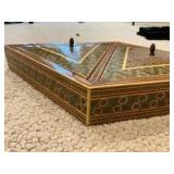 Vintage Persian Khatam mosaic inlaid box