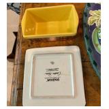 Cheese and cracker serving platters