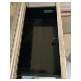 Pier 1 imports Hayworth mirrored nightstand, silver finish, drawer and shelf