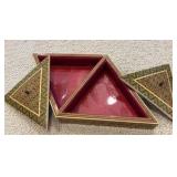 Vintage Persian Khatam mosaic inlaid box