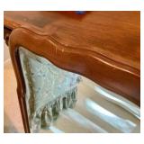 Wood framed mirror, decorative arts inc marked