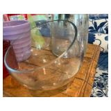 Group of glass pottery and plastic vases