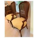 Set of 2 Vintage Thomasville Legacy collection dining Captain chairs