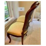 Set of 2 Vintage Thomasville Legacy collection dining chairs