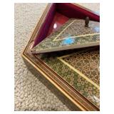 Vintage Persian Khatam mosaic inlaid box