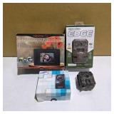 Estimated $200 value! Moultrie Mobile Edge Trail Camera, Nextar Digital Photo Frame & Samsung MemoryCam Lot