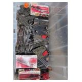 Estimated value $200 - $500! Large Lionel O/O27 Gauge Track & Switch Lot – Curved/Straight Track, Manual Switches & Accessories