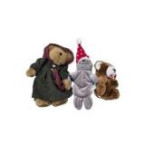 Boyds Bear, 1997 Coca-Cola Seal & Small Plush BearLot