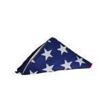 VFW 6992 Post Commander Hat With Display Flag – Sauk Rapids MN 1976-77