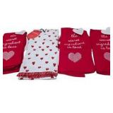 Valentine Kitchen Towel Lot - Opalhouse Heart Towels, Red Dish Towels