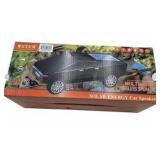 Solar Powered Car Shaped Wireless Speaker - Bluetooth/MP3/TF/FM Radio - BLACK