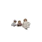 Ganz Porcelain Dolls Lot Of 3 Collectible Figures