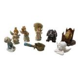 Mixed Angel, Cherub & Decorative Figurine Lot