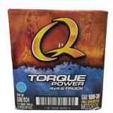 Q TorquePower 10W-30 Full Synthetic Motor Oil, 6 Quart Case, Unopened Box