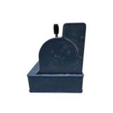 Vintage Uncle Sam’s 3-Coin Register Bank Blue Metal Coin Bank