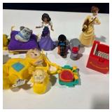 Mixed Character Toy Lot Disney Esmeralda Belle Teletubbies Rugrats & Small Figures