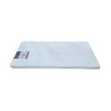 Mineral Spring Luxury Cotton Memory Foam Bathmat 24" x 36" Light Blue
