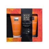 Rituals True Happiness 4-Piece Travel Size Bath & Body Gift Set - Happy Buddha, Fortune Oil, Scrub, Body Cream