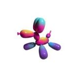 Squeakee Balloon Dog Electronic Toy - Colorful Interactive Dog