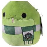 NWT Squishmallows Harry Potter Hogwarts House Scarf Slytherin Snake 8"