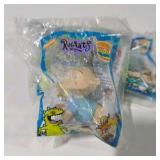 3 Sealed Nickelodeon Rugrats Burger King Kids Club Toys – 1998 Movie Promo