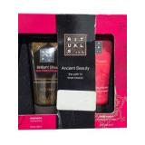 Rituals Ancient Beauty 4-Piece Travel Size Bath & Body Gift Set - Yogi Flow, Ayurveda Scrub, Shampoo, Body Cream