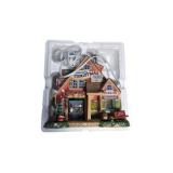 Lemax Carol’s Christmas Corner Porcelain Lighted Building w/ Box