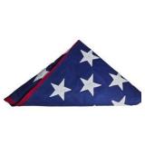 VFW 6992 Post Commander Hat With Display Flag – Sauk Rapids MN 1976-77