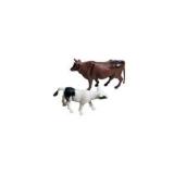 Mini Animal Figurine Lot - White Tiger, Farm Animals, Goats, Sheep, Cows, Pig, Horse & Frog