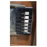 Vintage Zenith Console Tube Radio, Rotor Wave Magnet, Turns On, Needs Antenna