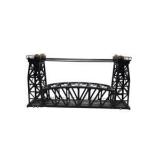 Estimated value $100 - $200! Large Model Train Lift Bridge / Drawbridge with Track, Towers & Brass Gear