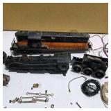 Lionel Train Parts Lot – Locomotives, Milwaukee Road Engine, Wiring, Lockon & Repair Parts
