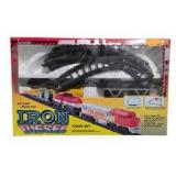 Battery Operated Iron Diesel Train Set No. 602 Union Pacific Tank Car Track Boxed