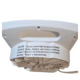 Comfort Zone Portable Electric Heater Fan With Thermostat