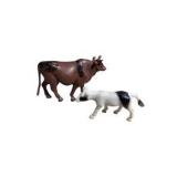 Mini Animal Figurine Lot - White Tiger, Farm Animals, Goats, Sheep, Cows, Pig, Horse & Frog