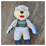 Minnesota Timberwolves Crunch Mini Plush Bear – NBA Mascot Collectible With Tag