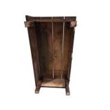 3-Piece Wood Furniture Lot – Matching Side Cabinets & Bench / Coffee Table