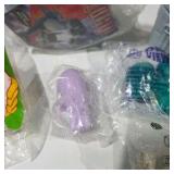 Mixed Fast Food Toy Lot Batman Hunchback of Notre Dame Dinosaur Viewers & Character Figures
