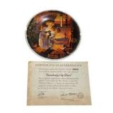 Norman Rockwell Edwin M. Knowles Collector Plate Lot With COAs & Boxes, 1979-1980