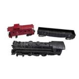 Vintage Lionel Train Lot – No. 246 Steam Engine, 6257 Caboose & NYC 6002 Gondola Car