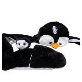 Mixed Home Décor, Kitchen & Plush Toy Lot – Wall Signs, Salt & Pepper Set, Penguin & Snake Plush