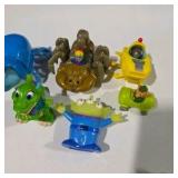 Mixed Character Toy Figure Lot Rugrats Disney Pixar Teletubbies & Fast Food Toys