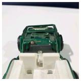 Vintage Green Tonka Jeep Toy Truck Metal Body White Interior