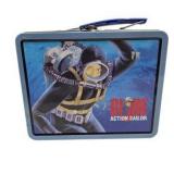 GI Joe Pearl Harbor Collection Lot - Hickam Field Army Defender & Action Sailor Lunch Box