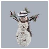 Pacific Rim Snowman Figurine, Christmas Winter Decor