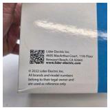 Electrical Lot - LIDER Black Matte Finish Mid-Size 2 Gang Decorator Plus Screwless Snap-in Wall Plates - Box of 10 - LSWP-32M & ELEGRP 15amp outlet with black Matte face plate pack of 10
