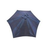 Large Navy Patio Umbrella with Pole & Carry Bag - No Base