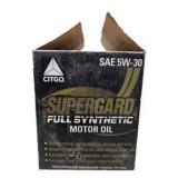 Citgo SuperGard Full Synthetic SAE 5W-30 Motor Oil - 6 Quart Bottles