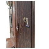 Estimated  $150-$250 value! Antique Monarch Telephone Mfg. Co. Wood Wall Telephone – Fort Dodge Iowa